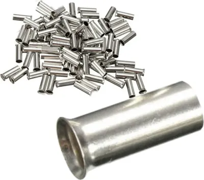 Produktbild von Aderendhülsen blank unisoliert 16 mm² Länge 12 mm Endhülsen 100 Stück