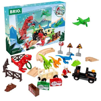 Produktbild von World 36120 Adventskalender Eisenbahn-Zubehör für Kinder ab 3 Jahren kompatibel Eisenbahnsets und Zubehör