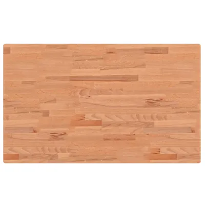 Produktbild von Tischplatte 100x60x2,5 cm Rechteckig Massivholz Buche