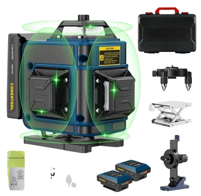Obrázok produktu pre Laserový nivelátor, 16 lúč, vysoká presnosť, 16 lúč, batéria 4500 mAh