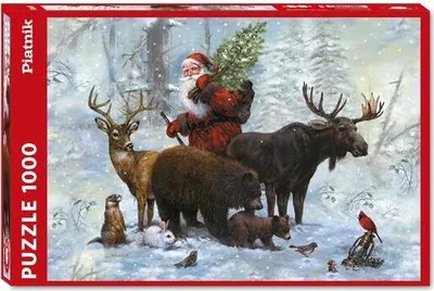 Image de Noël enneigé (puzzle)