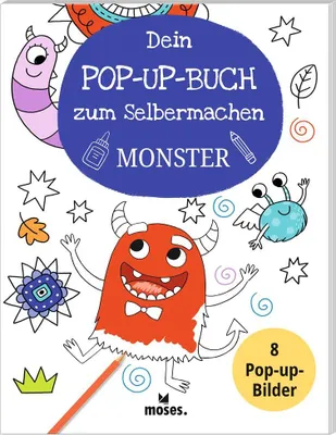 Produktbild von Dein Pop-Up-Buch zum Selbermachen - Monster