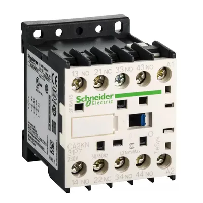 Produktbild von Schneider Electric TeSys K control relay Leistungsrelais Schwarz, Weiß