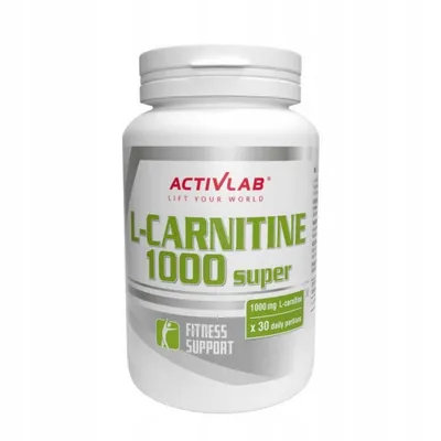 Image de ActivLab L-Carnitine 1000 Super - 30 gélules.