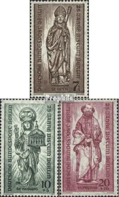 Produktbild von Briefmarken Berlin (West) 1955 Mi 132-134 (kompl.Ausg.) FDC Bistum Berlin