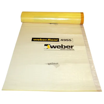 Obrázok produktu pre weber.floor 4955 Izolácia proti nárazovému zvuku 3mm 1x30m separačná vrstva