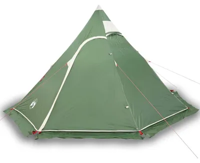 Immagine prodotto di vidaXL Tenda da campeggio Tipi 5 persone verde impermeabile