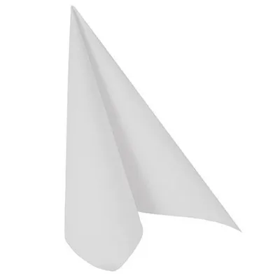Produktbild von 250 Papstar Servietten ROYAL Collection 1/4-Falz 40 cm x 40 cm weiss 11622