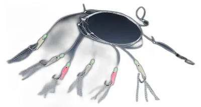 Produktbild von Balzer Edition Sea Makrelenvorfach Circle Haken - Makrelensystem