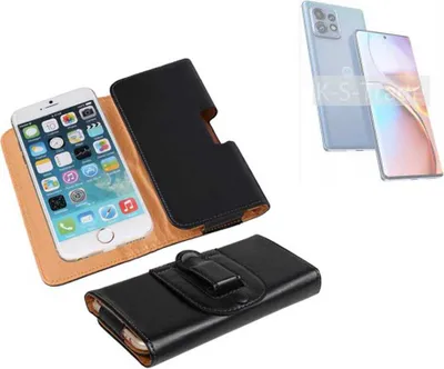 Produktbild von K-S-Trade Schützhülle Handyhülle kompatibel mit Motorola Edge 40 Pro Holster Gürtel Tasche Schutzhülle Handy-Tasche Smartphone Case Seitentasche