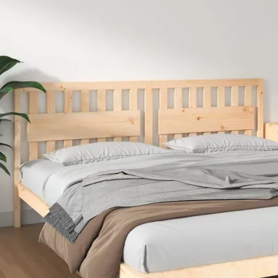 Produktbild von vidaXL Kopfteil 205,5x4x100 cm Massivholz Kiefer - Kopfteil - Kopfteile - Bettkopfteil - Holzkopfteil