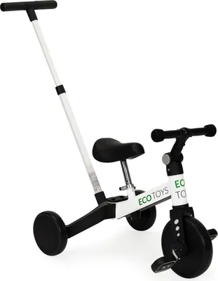 Obrázek produktu pro Cross-country tříkolka 2v1 s rukojetí pro vedení