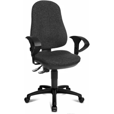 Produktbild von Topstar Bürostuhl Point 70, 8170UG22 Stoff anthrazit, Gestell schwarz
