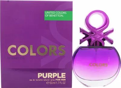 Image de Benetton Colors de Benetton Purple Eau de Toilette für Damen 50 ml
