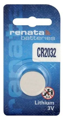 Zdjęcie produktu dla bateria litowa Renata SC CR2032 / CR2032.MFR (blister)