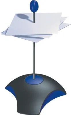 Produktbild von Zettelspießer Delta schwarz/blau Packung mit 10 Stück