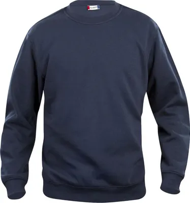 Produktbild von Basic Rundhals Pullover für Kinder mit Rippenbündchen