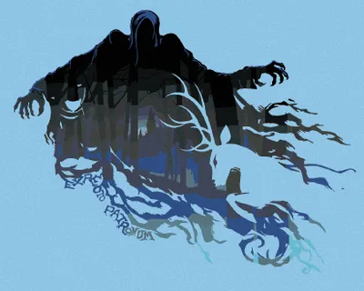 Produktbild von Zuty - Malen nach Zahlen - DEMENTOR UND DER SCHUTZHIRSCH (HARRY POTTER), 40x50 cm, ohne Keilrahmen
