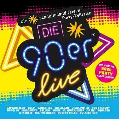 Produktbild von Die 90er Live - Die Gröáte 90er Party Aller Zeiten
