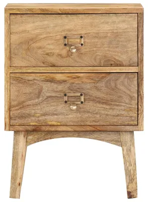 Obrázok produktu pre vidaXL Nočný stolík 40 x 35 x 55 cm z masívneho mangového dreva