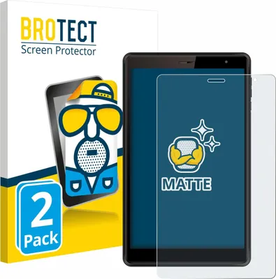 Produktbild von 2x BROTECT Schutzfolie für Logicom Tab 80 8" Displayschutz Displayschutzfolie Folie Matt Entspiegelungsfolie