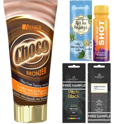 Zdjęcie produktu dla Asther Choco Balsam Do Opalania Zestaw