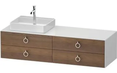 Produktbild von DURAVIT WT4995L77850010 WTU wh White Tulip 550x1600x408mm Am.