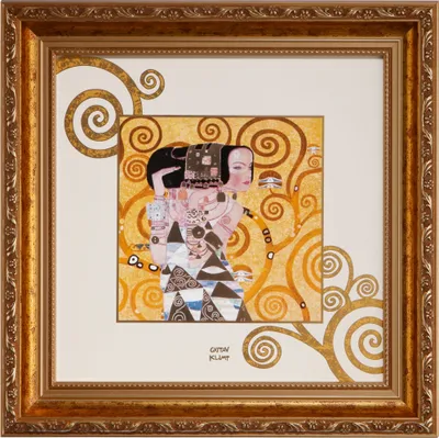 Obrázok produktu pre Goebel Klimt Obraz Očekávání 31,5x31,5