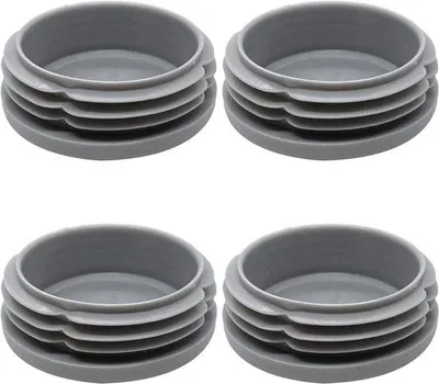 Image de Cales à lamelles en plastique gris, 4 pièces, diamètre 30 mm
