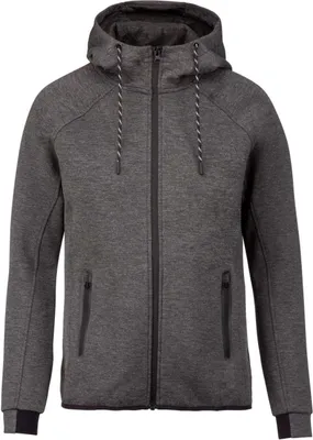 Produktbild von Proact Herren Sweatjacke Sweatshirt Kapuzenpullover Pullover Hoodie, Größe:S, Farbe:Deep Grey Heather
