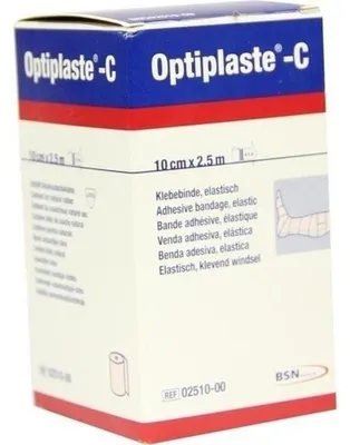 Obrázok produktu pre Elastoplast Optiplast C, krátkoťažný obväz, elastický lepiaci obväz, 2,5 m x 10 cm