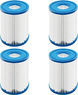 Produktbild von Famanu Poolfilterpatronen - Hochwertiges Filterelement für Bestway II-Filter