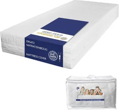 Productafbeelding van Famanu matrasbeschermer, 90x200 cm, hypoallergeen en gecertificeerd volgens