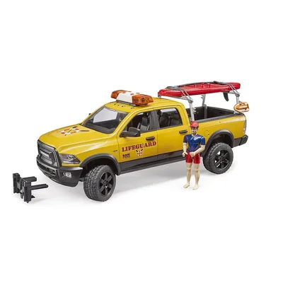 Produktbild von BRUDER 02506, Rettungsschwimmer-Fahrzeug + Figur, Lifeguard emergency, 4 Jahr(e), ABS Synthetik, Mehrfarbig