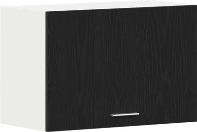 Produktbild von Eleganten-Stil Hängeschrank 1 pcs - robusten und stabilen - Buffetschrank - Lyon Schwarz Eichen-Optik 60x31x40 cm - Küchenschränke - Möbel26