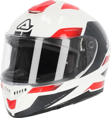 Produktbild von Acerbis Krapon 2024 Helm, weiß/rot, M (57/58)
