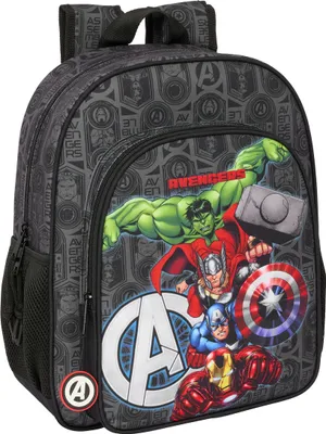 Produktbild von Schulrucksack The Avengers Vendetta Schwarz 32 x 38 x 12 cm