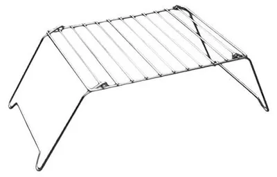 Zdjęcie produktu dla Grill składany kempingowy chromowany na 2 steki turystyka camping 400G
