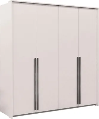 Produktbild von Kleiderschrank Genua 210 Schrank 210X217X65 Cm 4 Türiger Drehtürenschrank Sandbeige