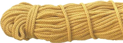 Produktbild von Ø 6 mm x 100 m Baumwollkordel Kordel Baumwolle 100 % Baumwollschnur Maisgelb Ø 6 mm