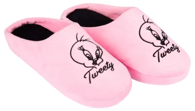 Obrázek produktu pro United Labels Looney Tunes pantofle pro ženy Tweety Design pantofle Pantofle Pantofle Pink 37/38