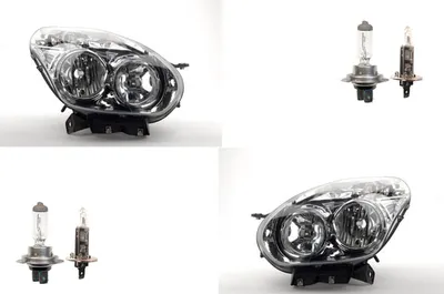 Zdjęcie produktu dla Johns, Reflektory halogenowe pasujące do Fiat Doblo 152 10-14 z H7 H1 Zestaw Lewy Prawy 51810672 1216704 95512505 51810671 1216703 95512504