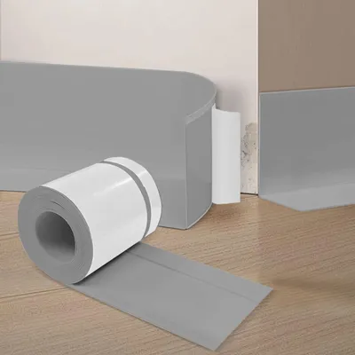 Produktbild von Flexible Selbstklebende PVC-Sockelleisten für Badezimmer und Küche