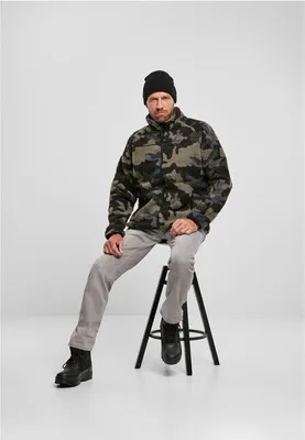 Zdjęcie produktu dla Brandit Teddyfleece Jacke, schwarz, S