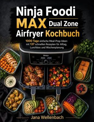 Produktbild von Ninja Foodi MAX Dual Zone Airfryer Kochbuch