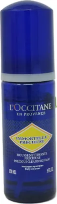 Zdjęcie produktu dla L'Occitane Immortelle Precious Cleansing Foam, Pianka oczyszczająca, Kobiety, Skóra normalna, Oczyszczenie, Zmiękczający, Buteleczka z pompką, Pianka