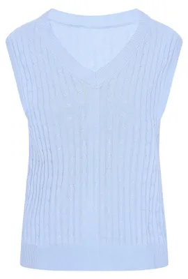 Produktbild von Mutha Damen Weste - hellblau, XL
