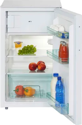 Produktbild von PKM Unterbau Kühlschrank mit Gefrierfach weiß 101L LED