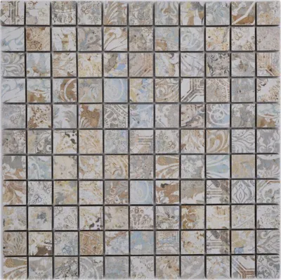 Produktbild von Mosani MOS18-25CS, Mosaik, Keramik, Drinnen, Rechteck