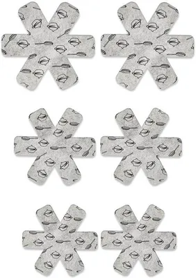 Image de Lot de 8 patins en PTFE pour chaises, patins pour chaises cantilever, diamètre 23-25 mm, patins pour meubles